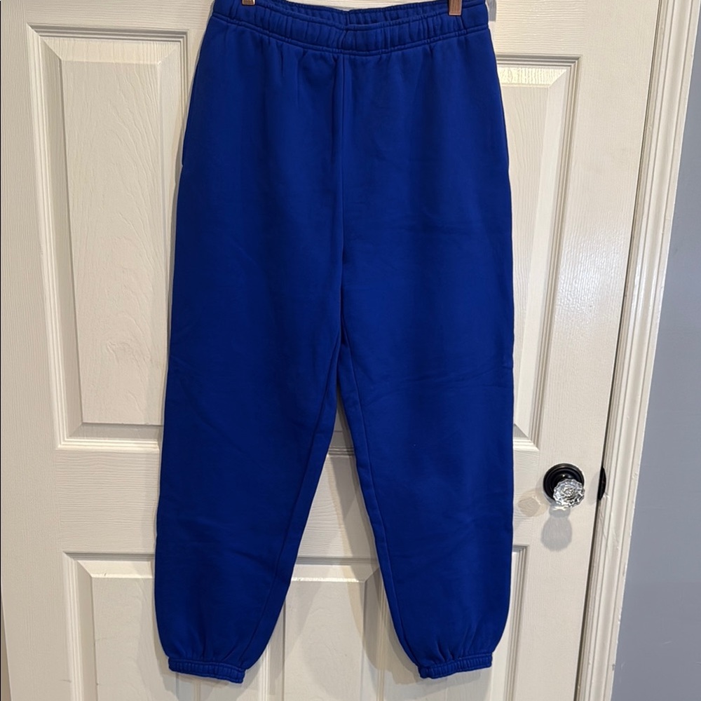 Blue Jogger Sweatpants